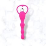 Chapelet Anal Vibrant  Rose / Silicone