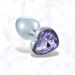 Plug Anal Diamant Violet clair / S